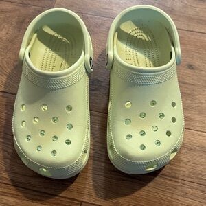 CROCS Kids Mint Green Clogs
